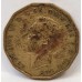 GREAT BRITAIN UK 1943 . THREEPENCE . VARIETY . SPOTS ON OBVERSE